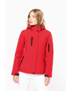 K-KA651-LADIES’ HOODED SOFTSHELL LINED PARKA 2